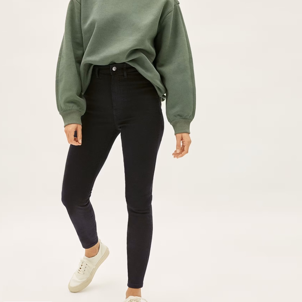 Everlane The Way-High Clean Front Skinny Jean